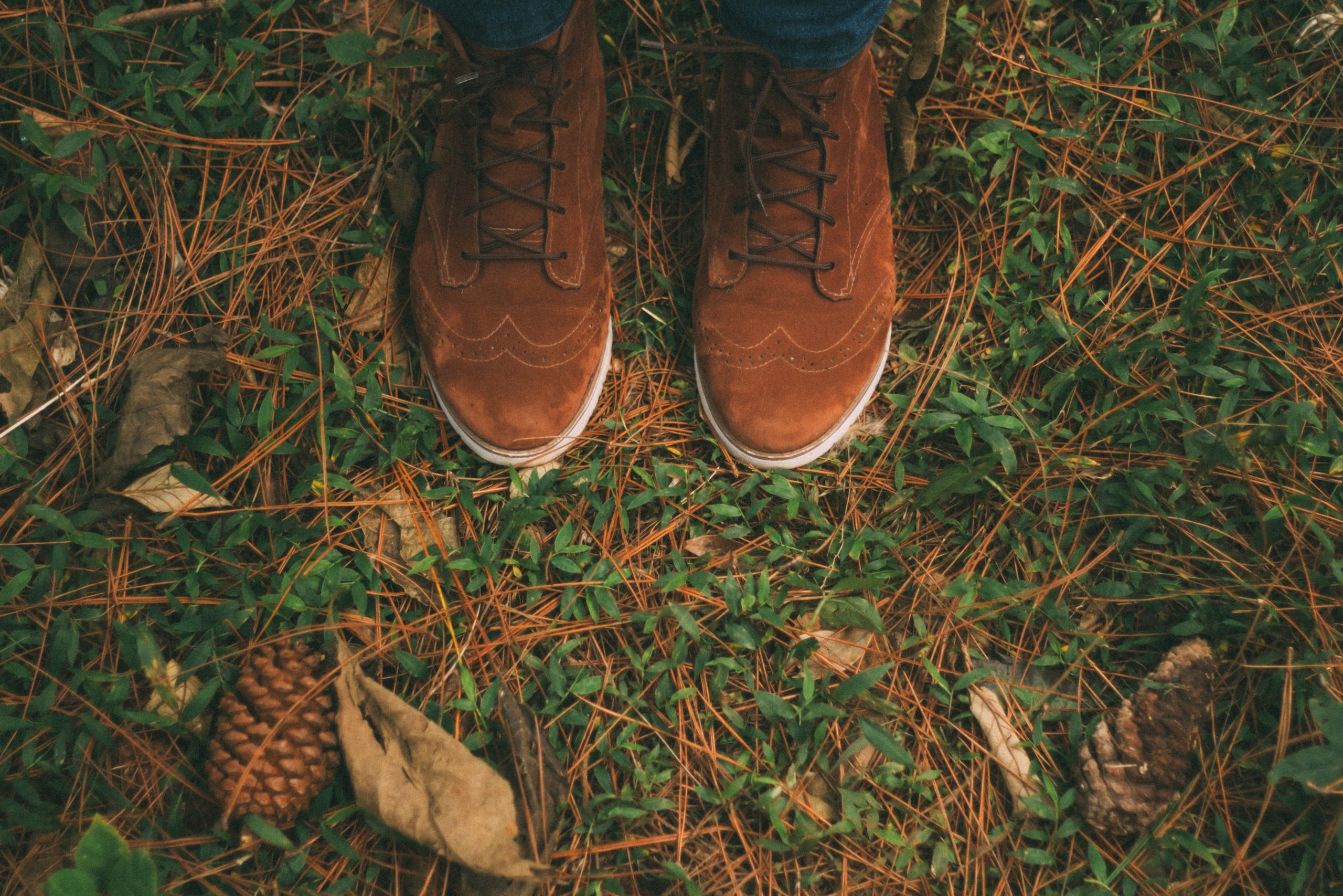 feet standing on the ground